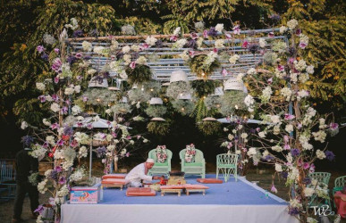 The Wedding Company - Luxury Hindu Wedding Eco-friendly Mandap