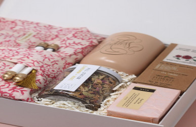 Pajama Sutra Luxury Bridesmaid Gift box
