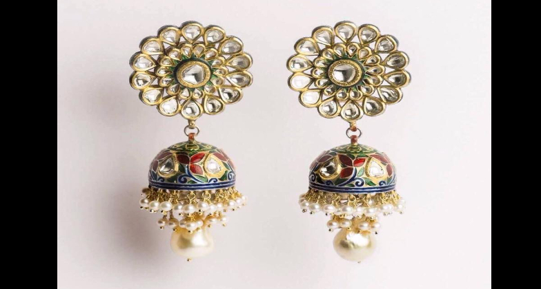 Indian Wedding Jewelry & Accessories_Sonari Jewels_earrings