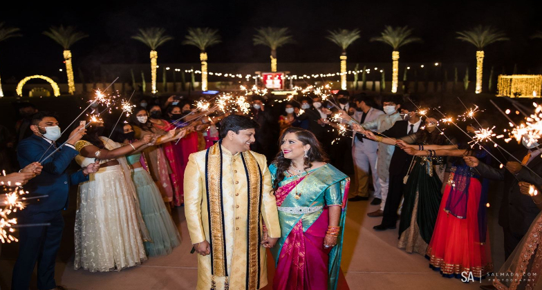 Indian Wedding Planner_Apropos Creations, LLC_ravishing couple