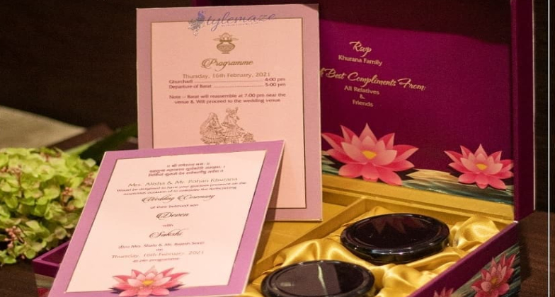 Indian Wedding Stationaries_CUSTOMIZE INVITE STORE_Invitation