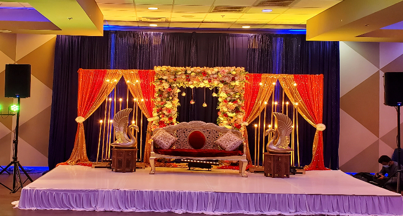 Indian Wedding DJ/Entertainment_TangyTunes Music _The lights and setup