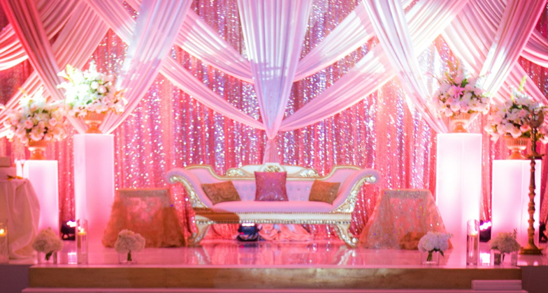 Indian Wedding Venue_Marriott Quorum by the Galleria_Pink look